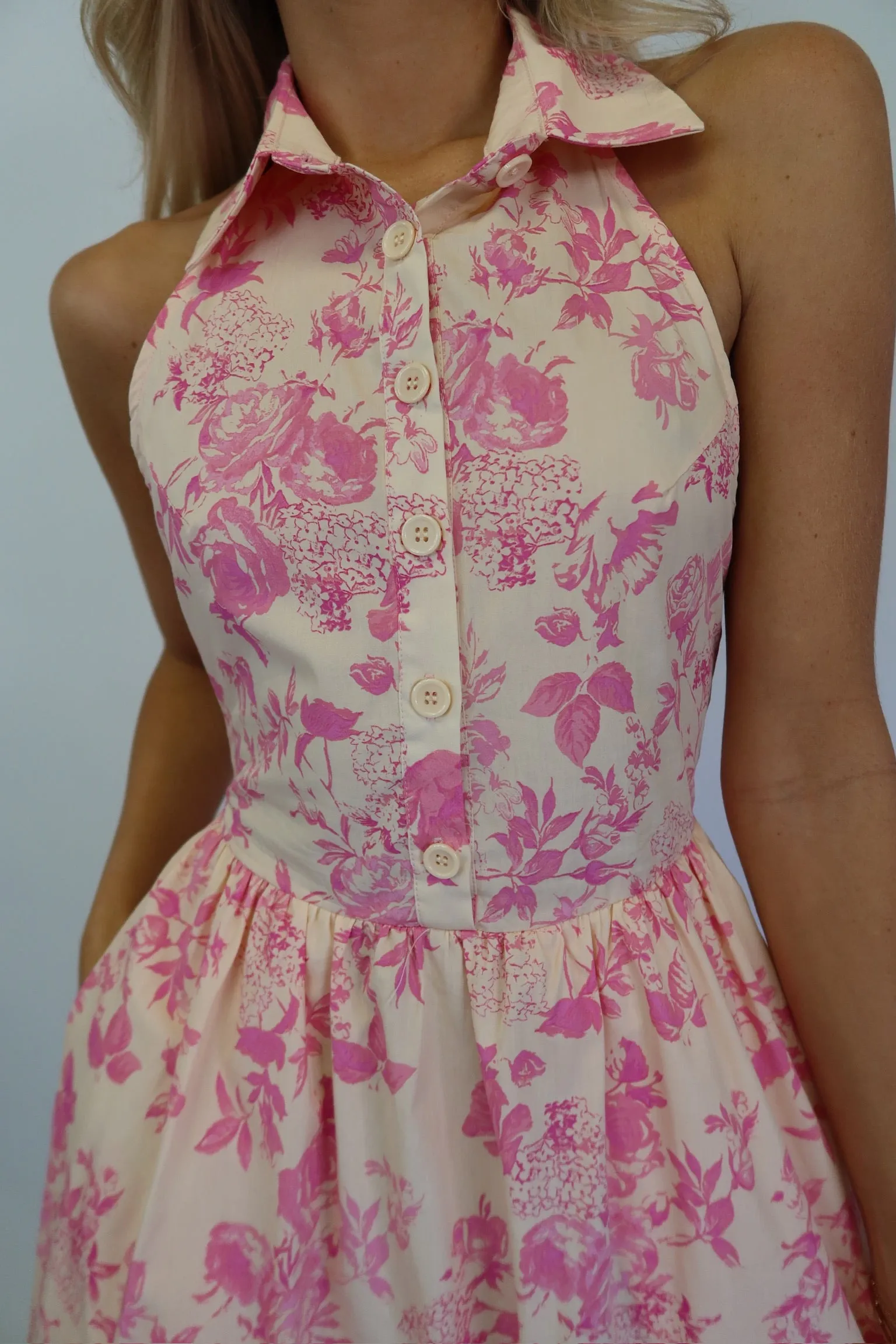 CAMILA HALTER DRESS